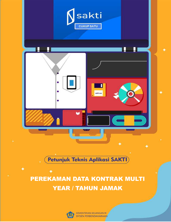 Juknis SAKTI Rekam Kontrak Multi Year SAKTI WEB